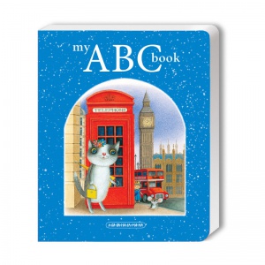 Книга Абетка my ABC book Англійська абетка