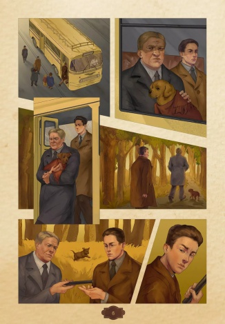 Книга Убивство на сходах. Останні роки Степана Бандери. Графічна повість (Комікси)/ Віра Курико