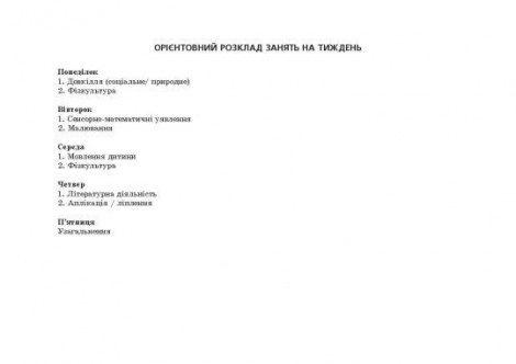 Планування освітньої роботи з дітьми МОЛОДШОГО дошк.віку за прогр. "Українське дошкілля"2022 Олександра Білан